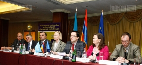 В гостинице Армения Мариотт состоялась презентация программы «Социальная реакция на проблемы трудовой миграции в Армении»