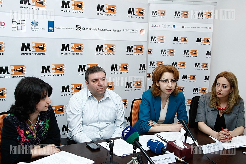 Արման Դանիելյանի, Տաթևիկ Ղարիբյանի և Աննա Մելիքյանի մամուլի ասուլիսը