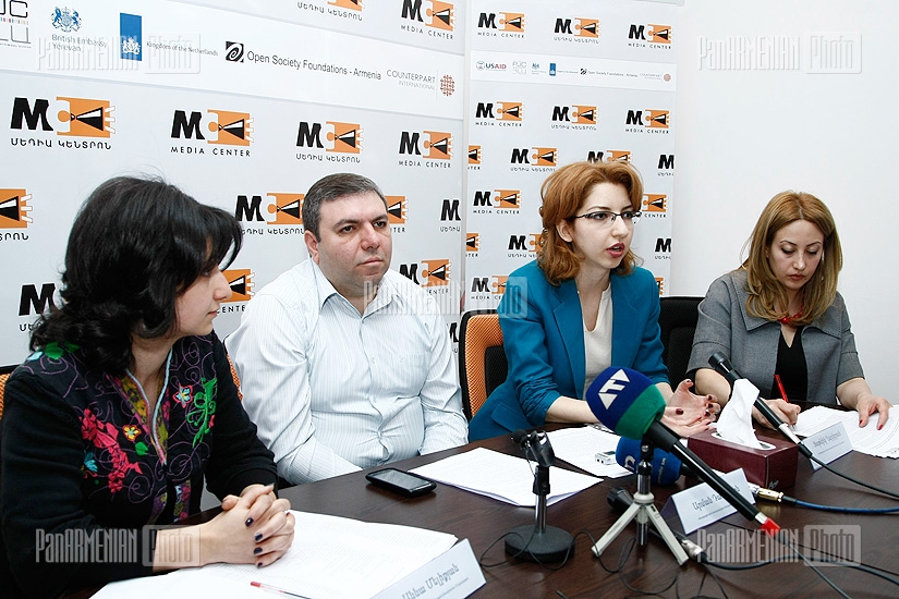 Արման Դանիելյանի, Տաթևիկ Ղարիբյանի և Աննա Մելիքյանի մամուլի ասուլիսը