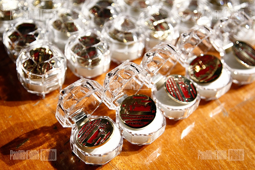 In Theatre Workers Union of Armenia took place  Gold Medal Awards