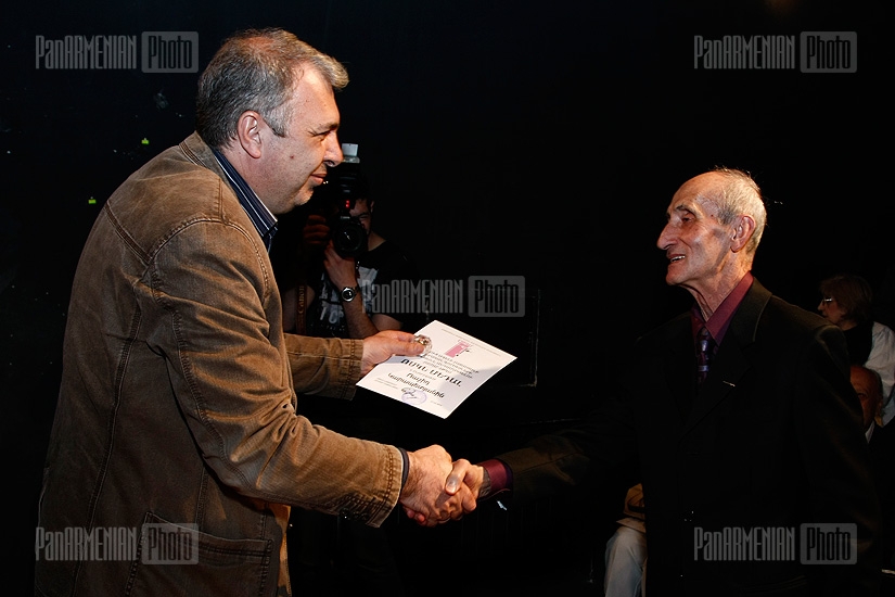 In Theatre Workers Union of Armenia took place  Gold Medal Awards