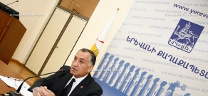 Пресс-конференция заместителя мэра Еревана Камо Ареяна