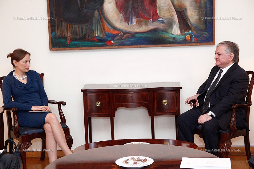 Министр иностранных дел Армении Эдвард Налбандян принял заместителя Министра Иностранных дел Польши Катаржину Пельчинскую-Налеч 