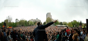 «Церемония инаугурации» Раффи Ованнисяна на Площади Свободы