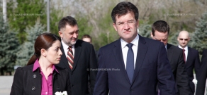 Սլովակիայի Հանրապետության փոխվարչապետ, արտաքին և եվրոպական գործերով նախարար Միրոսլավ Լայչակն այցելեց Ծիծեռնակաբերդ