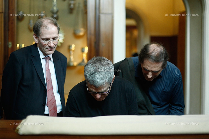 Conductor Michael Tilson Thomas visited Mother See of Holy Etchmiadzin