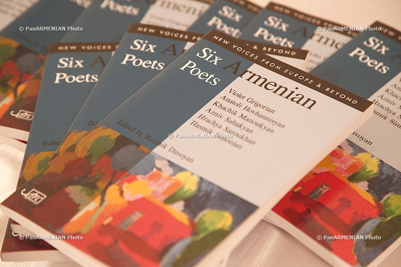 Presentation of the bilingual collection Six modern Armenian poets