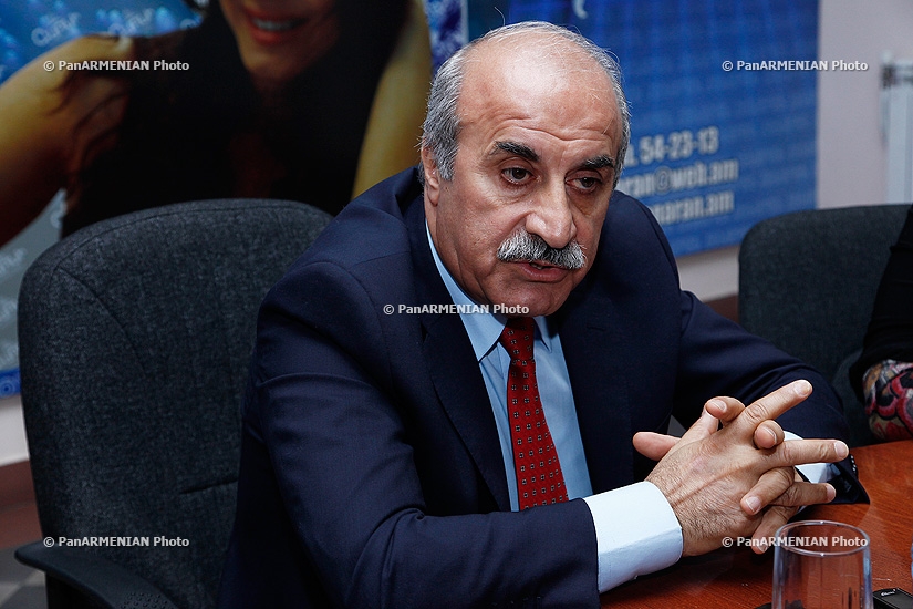 Press conference of Khosrov Harutyunyan, leader of Armenia’s Christian Democratic party 