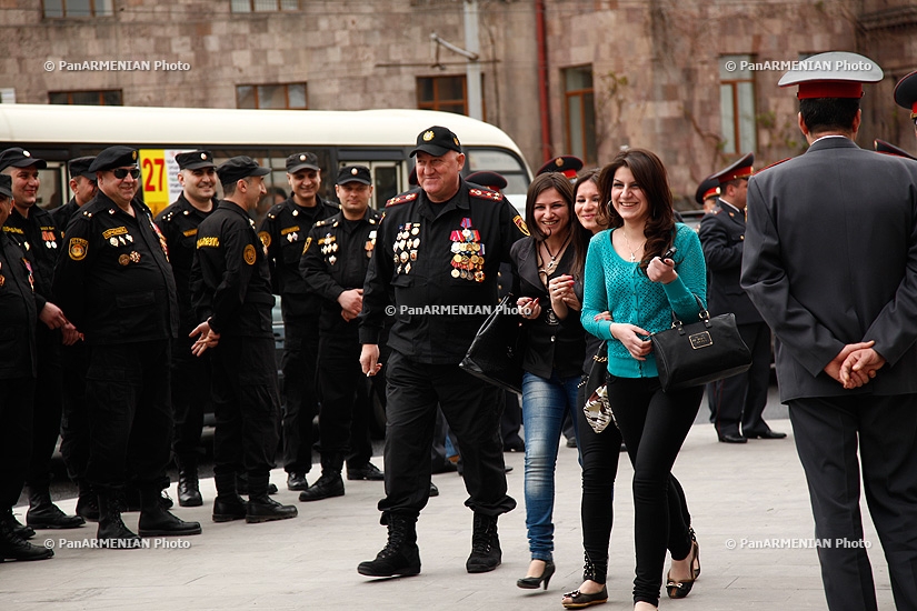 Празднование 95-летия формирования Полиции Армении