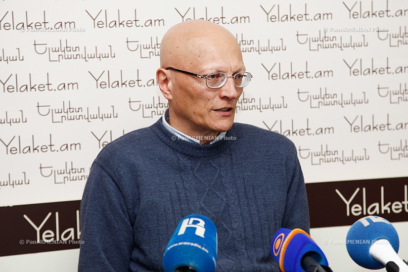 Пресс-конференция специалиста по памятникам Самвела Карапетяна