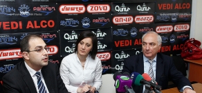 Press conference of Aram Sargsyan and Vladimir Vardanyan