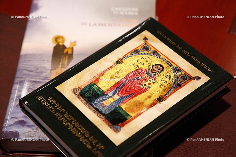 Презентация книги  Жана-Пьерa Маэ «История Армении от начала до наших дней» и Григора Нарекаци «Книга скорби» 