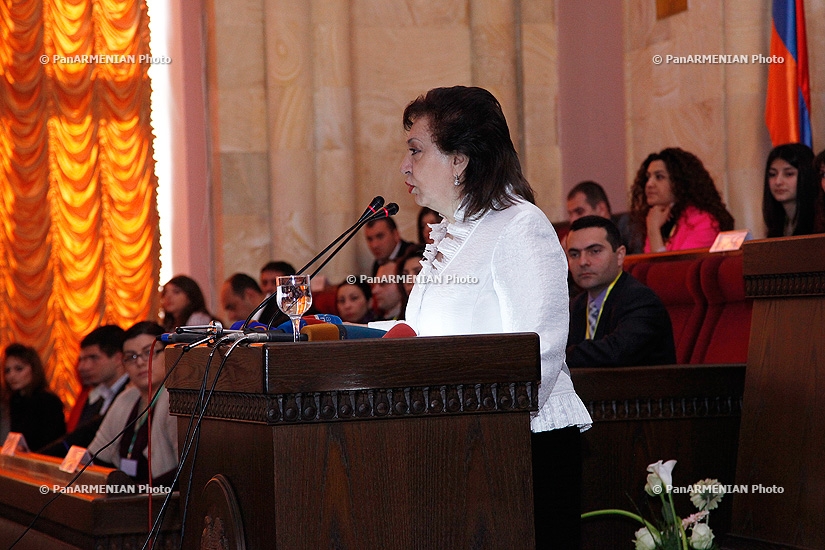 Торжественное открытие всеармянской молодежной конференции «Армянский язык в моем сердце»