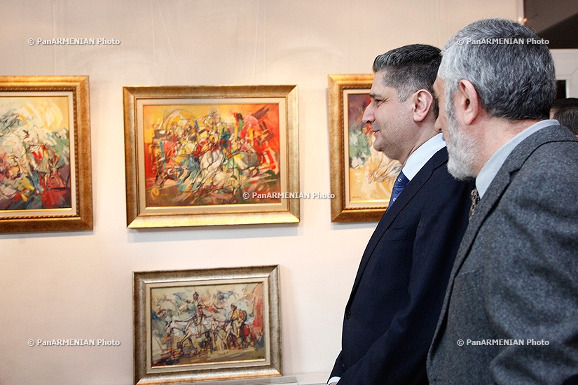 Valmar Art Gallery hosted the opening of  Spanish impressions exhibiton of  Armenian artist Valmar's paintings 