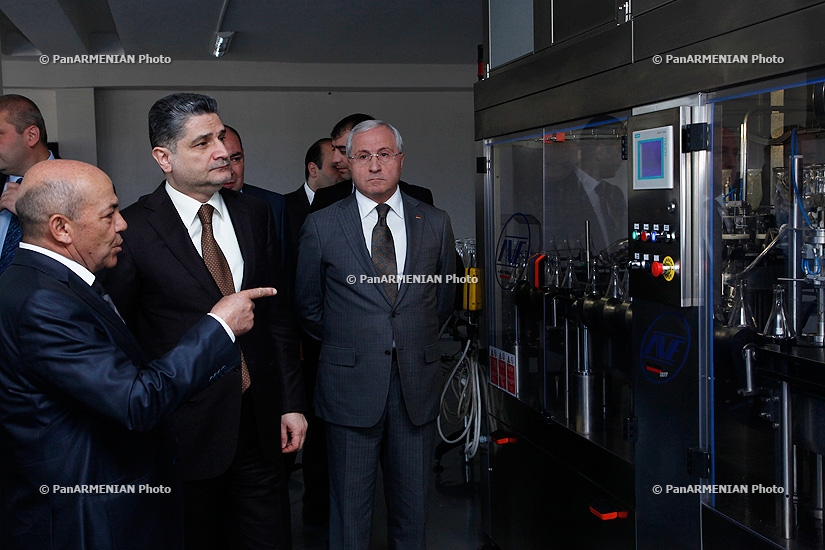 Премьер-министр Армении Тигран Саргсян посетил компанию «Манчо Груп»