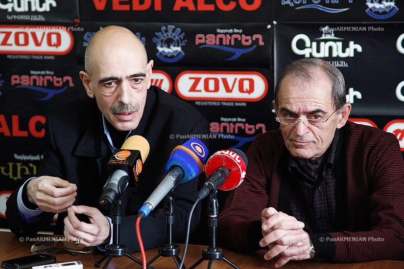 Press conference of Levon Igityan and Michael Dovlatyan
