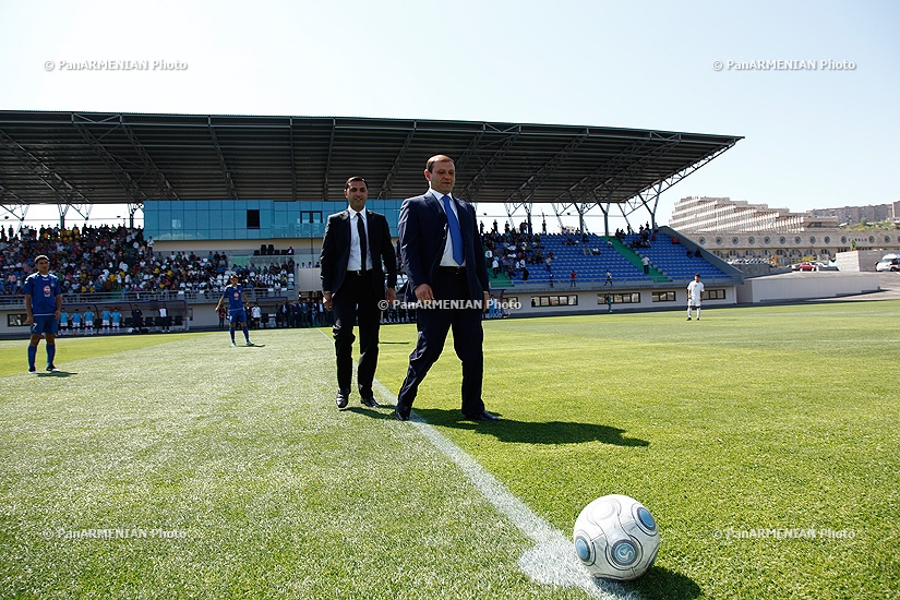Opening of Avan Football Academy's stadium