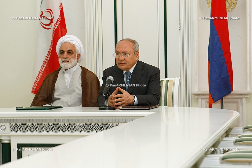  Prosecutors General of RA and Islamic Republic of Iran sign Memorandum of Cooperation