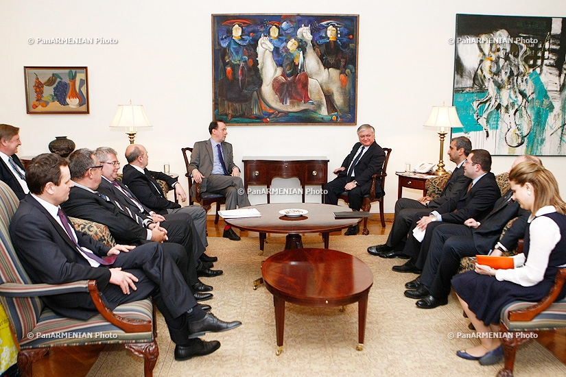 RA Minister of Foreign Affairs Edward Nalbandyan received the European Parliament's delegations