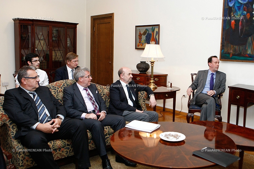 RA Minister of Foreign Affairs Edward Nalbandyan received the European Parliament's delegations