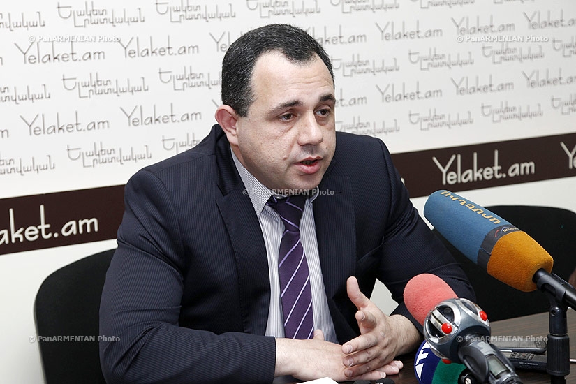 Press conference of Vahagn Hovhannisyan, Head of Business Education Programs at the Chamber of Commerce and Industry of Armenia