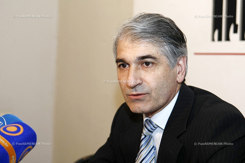 Press conference of Gagik Makaryan, chairman of Republican Union of Employers of Armenia