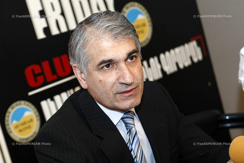 Press conference of Gagik Makaryan, chairman of Republican Union of Employers of Armenia