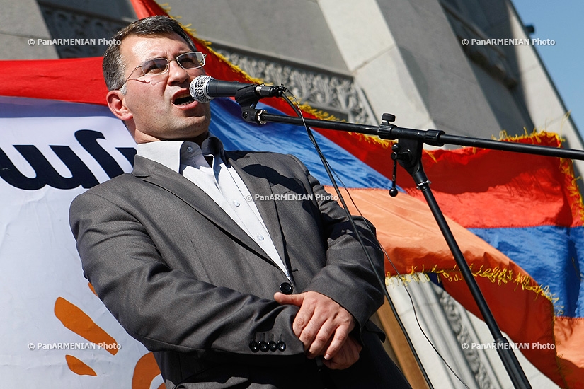 Ազատության հրապարակում տեղի ունեցավ «Բարև, Երևան» դաշինքի հանրահավաքը