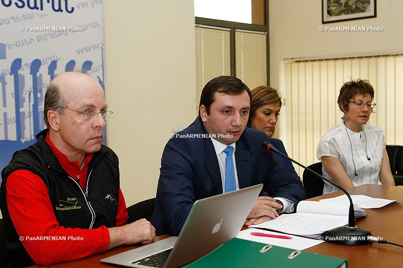 В Ереване была представлена  программа конкурса «Ереван: бизнес-гонка 2013»