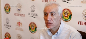 Пресс-конференциея Ваагна Хачатряна, первого номера предвыборного списка Армянского национального конгресса (АНК)