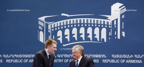 Joint press conference of RA Minister of Foreign Affairs Edward Nalbandyan and Deputy Prime Minister and Minister of Foreign Affairs and European Integration of Montenegro Igor Lukšić 