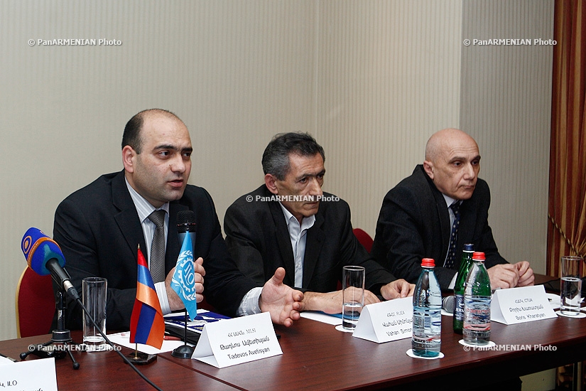Презентация издания «Национальный проект достойной работы: Армения»