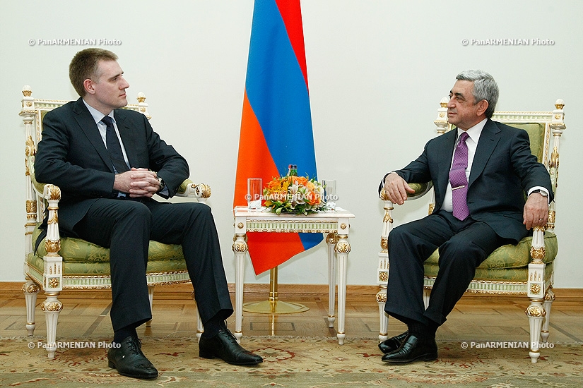 Президент Армении Серж Сракисян принял Игоря Лукшича, вице-премьера, министра иностранных дел и европейской интеграции Черногории