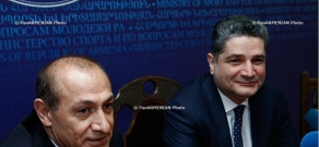 RA Prime Minister Tigran Sargsyan introduced the new Minister of Sport and Youth Affairs of Armenai Yuri Vardanyan