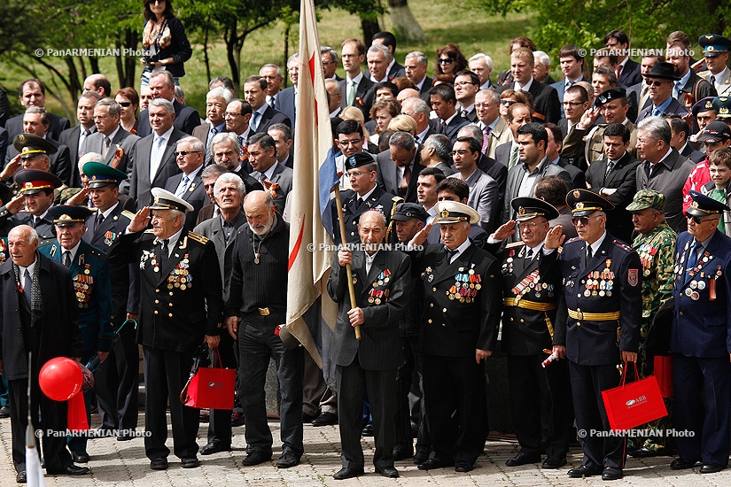 Celebrations dedicated to WWII victory take place in Yerevan Victory Park 