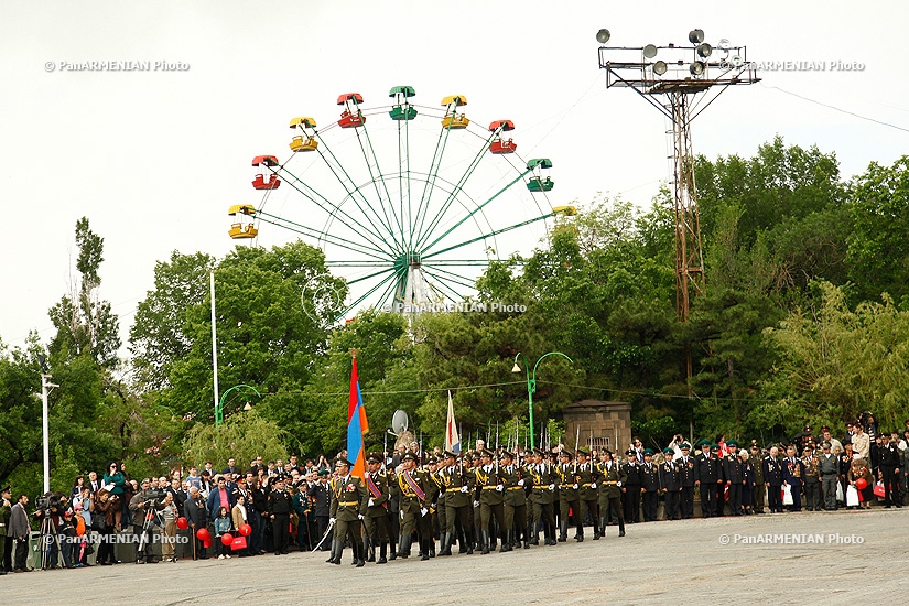 В парке Победы прошли праздничные мероприятия, посвященные Дню победы в Великой Отечественной Войне