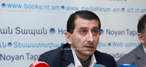 Пресс-конференция Александра Сируняна, адвоката Вардана Седракяна 