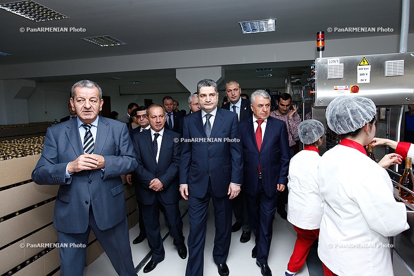 RA Prime Minister Tigran Sargsyan visited  Wine-Brandy House 