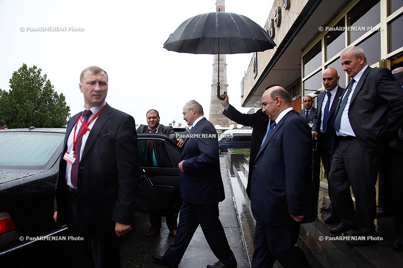President of Belarus Alexander Lukashenko visited Armenian Nuclear Power Plant 