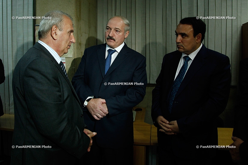 President of Belarus Alexander Lukashenko visited Armenian Nuclear Power Plant 