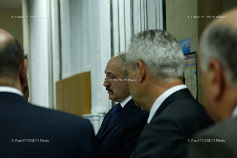 Բելառուսի Հանրապետության Նախագահ Ալեքսանդր Լուկաշենկոն այցելեց  Հայկական ատոմային էլեկտրակայան