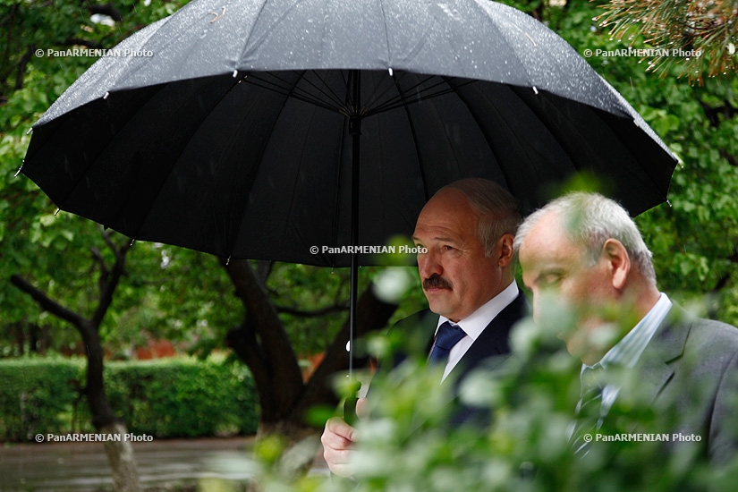 Президент Республики Беларусь Александр Лукашенко посетил  Армянскую АЭС