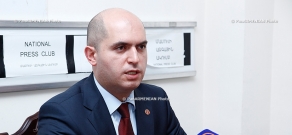 Press conference of Armen Ashotyan