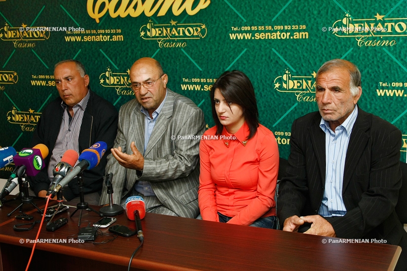 Press conference on The damage caused by hail to residents of Armavir Province