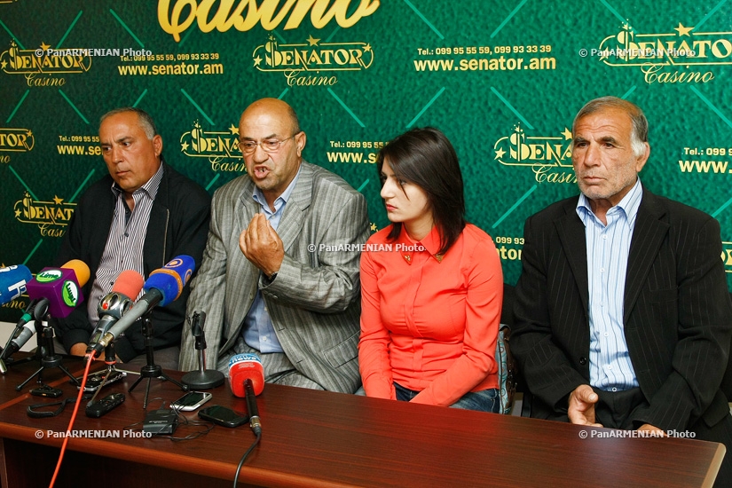 Press conference on The damage caused by hail to residents of Armavir Province