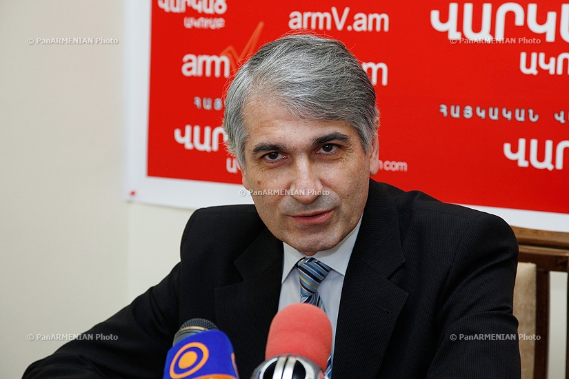  Press conference of Gagik Makaryan, chairman of Republican Union of Employers of Armenia