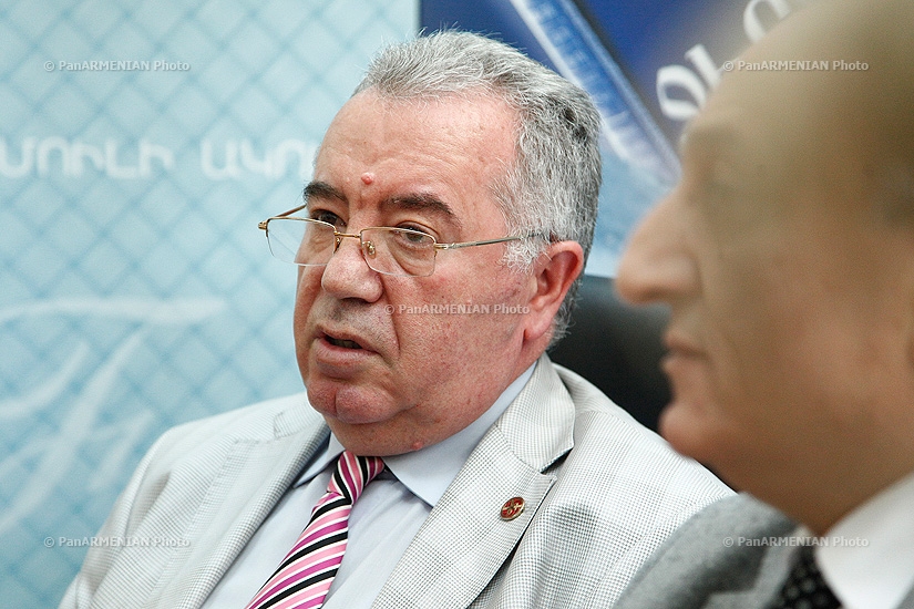 Press conference of Mkrtich Minasyan and Vardan Bostanjyan