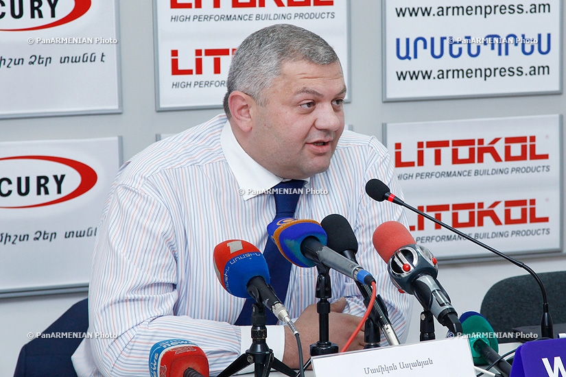 Press conference of Mamikon Aslanyan, President of the Notary Chamber of RA