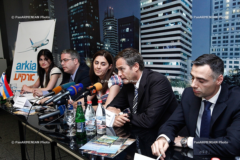 Press conference on the entry of Arkia Airlines to the Armenian market and launch of Tel Aviv-Yerevan-Tel Aviv flights