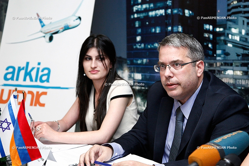 Состоялась пресс-конференция, посвященная вхождению  авиакомпании Arkia на армянский рынок и открытию рейса Тель-Авив- Ереван -Тель-Авив 